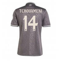 Camiseta Real Madrid Aurelien Tchouameni #14 Tercera Equipación Replica 2024-25 mangas cortas